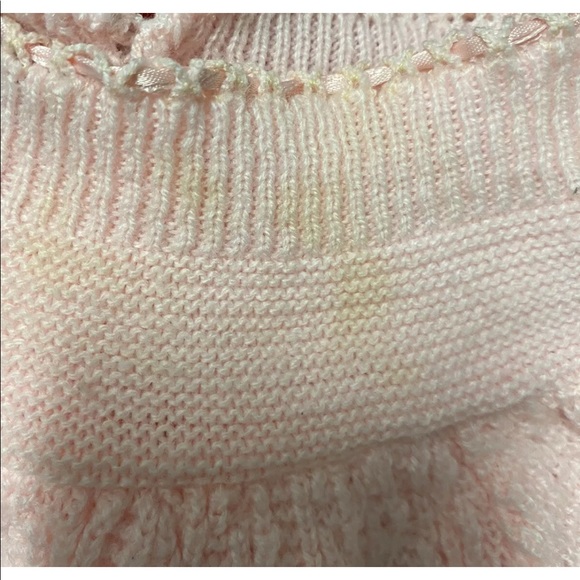 Vintage A Little Angel Girl Baby Sweater 
No Size - Picture 6 of 11